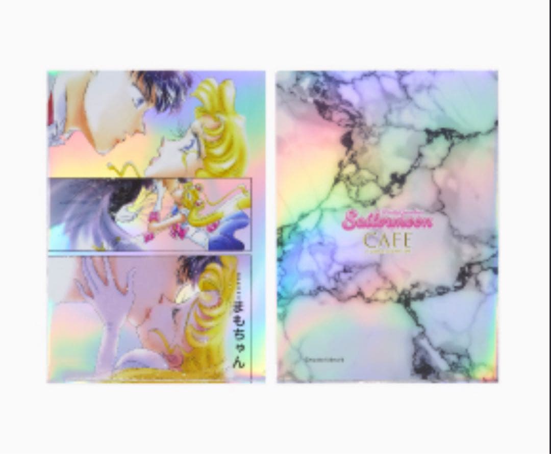 セーラームーン カフェ クリアファイル ムーン A /B /C /D /E