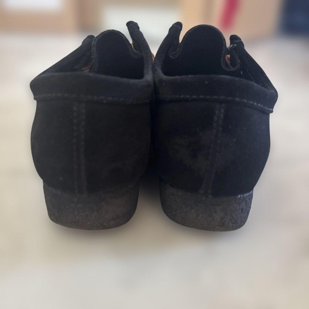 クラークス　ワラビー　ブラック