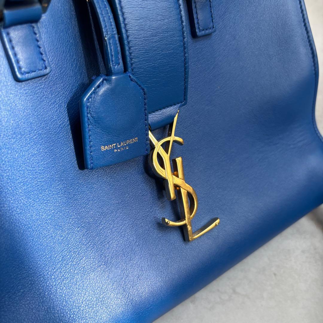 美品 SAINT LAURENT PARIS カバス 2way ハンドバッグ