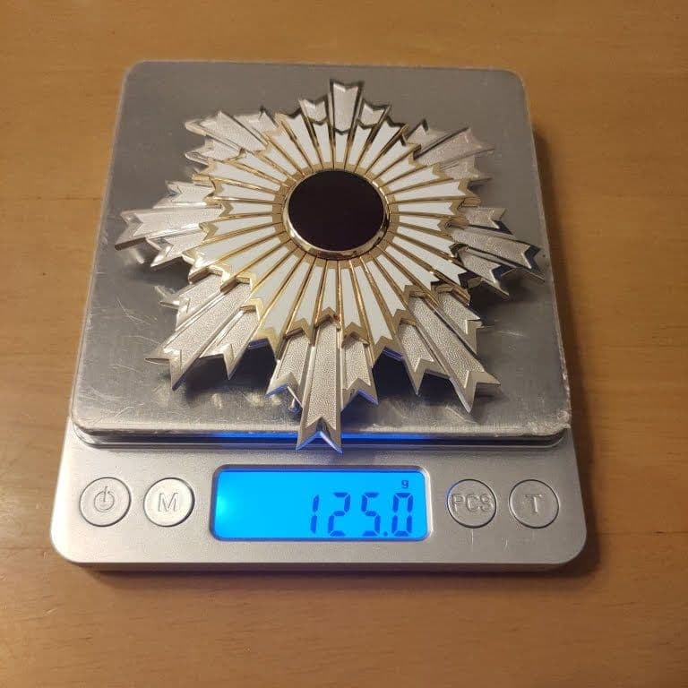 極美品! 完品】勲二等旭日重光章 略章 略綬付 本物保証 明治勲章 368