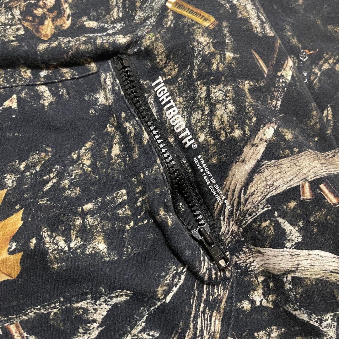 TIGHTBOOTH BULLET CAMO HOODIE M サイズ