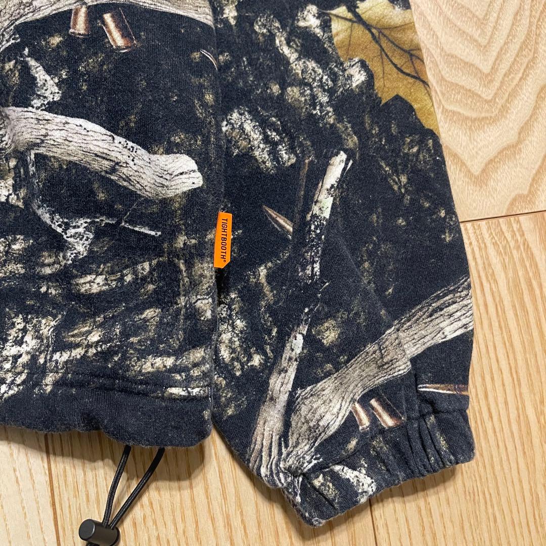 TIGHTBOOTH BULLET CAMO HOODIE M サイズ