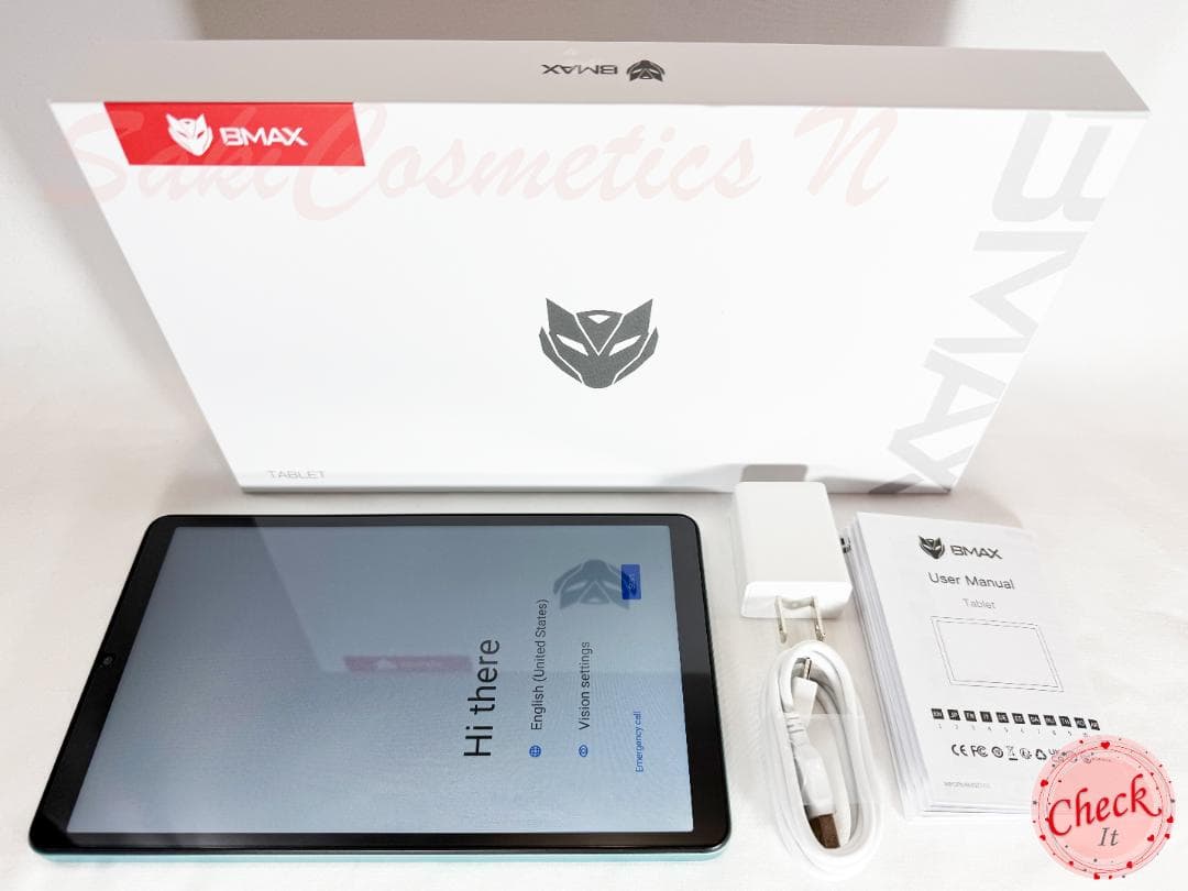 ✨美品✨最新版8インチタブレット✨ BMAX♡I8 Plus 動作確認済み✨ ✨美品✨最新版8インチタブレット✨ BMAX♡I8 Plus 動作確認済み