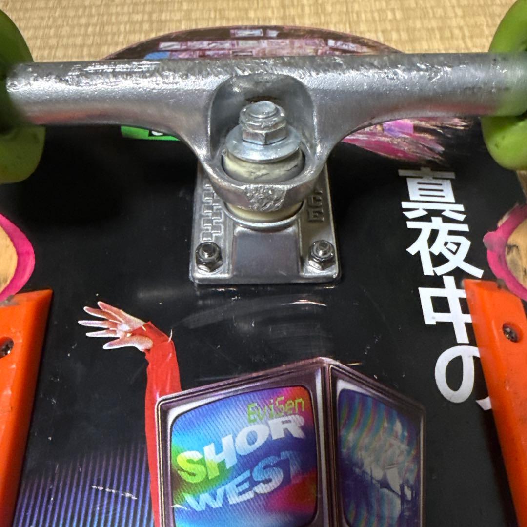 n*8様 エビセンスケートボード　SHOR WEST コンプリート9.81インチ