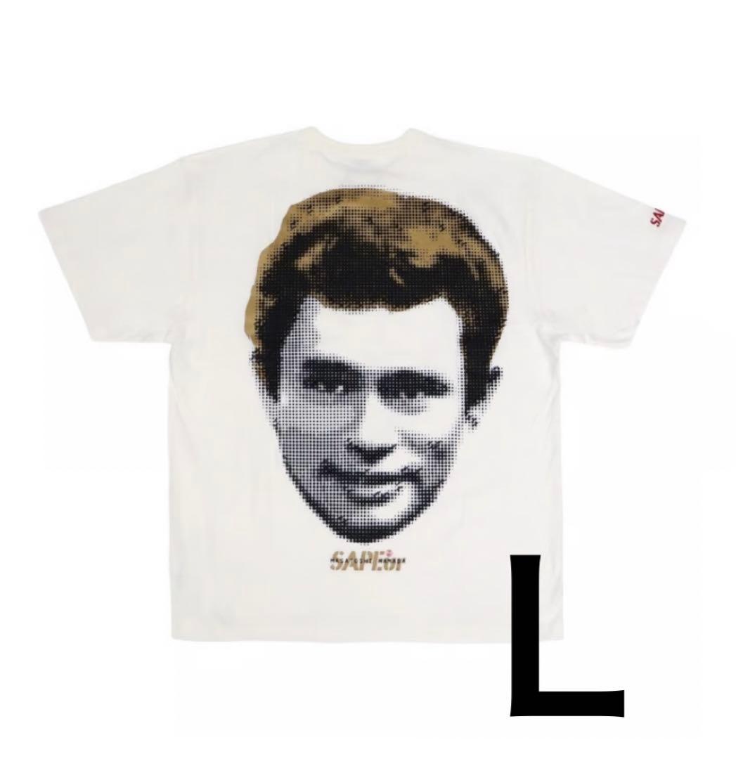 サプール 浜田雅功 ジェムス田 S/S TEE ホワイト SAPEur