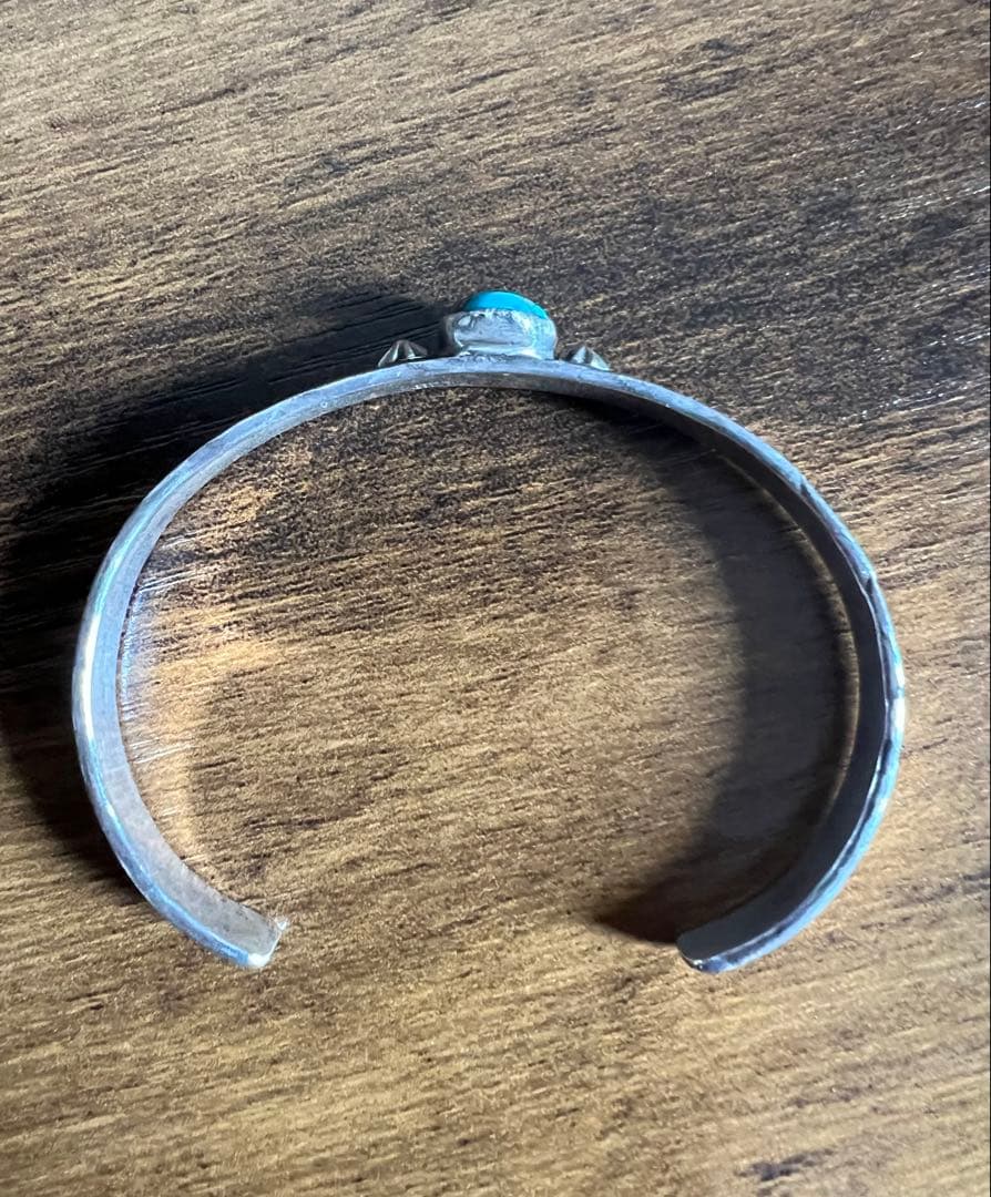 ターコイズ　シルバーバングル　ヘンリーマリアーノ