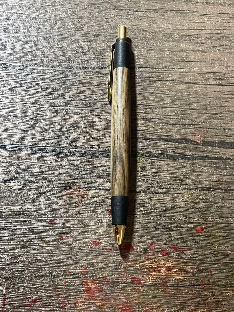 ボナンペン シャーペン 黒柿