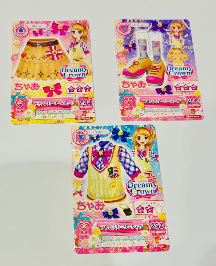 アイカツ ドリーミークラウン カードセット - メルカリ