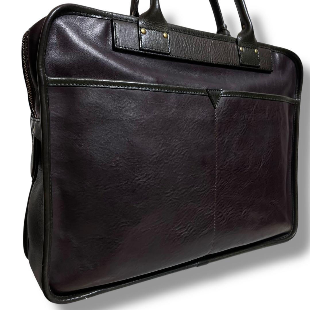 新品同様品✨ Felisi グレインレザー ブリーフケース【限定モデル】