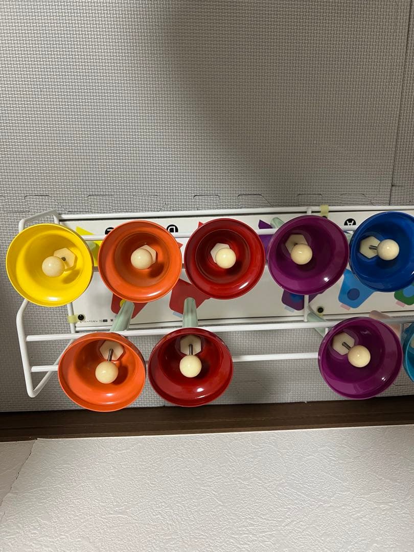 美品』ウチダ ミュージックベル ハンドベル 20音 20個