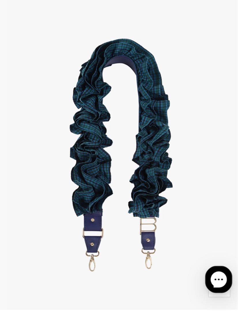 familiar × Bibiy ビビィ ファミリア ショルダーストラップ 青