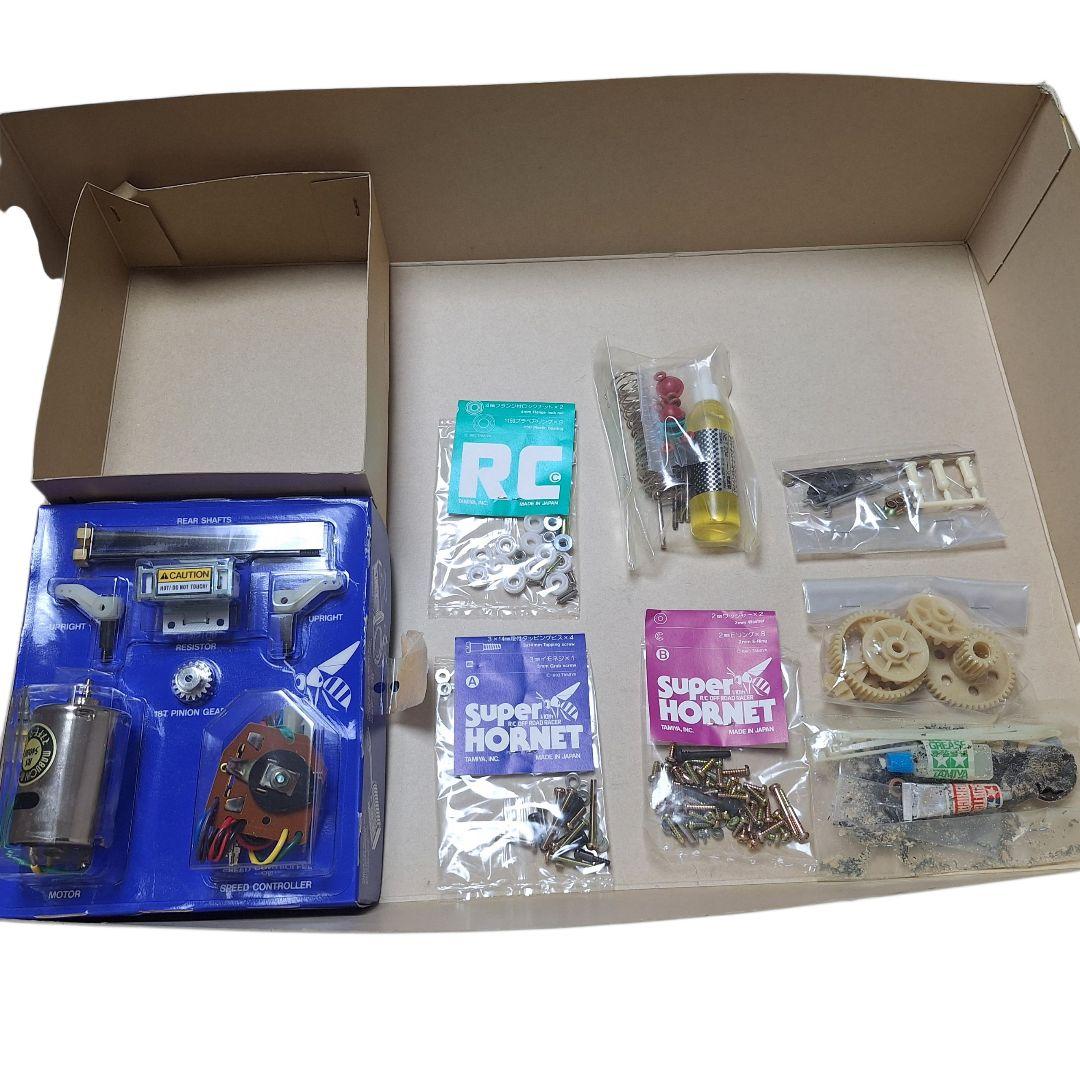タミヤ スーパーホーネット 未組立 欠品無 箱付 RCバギー 58124　当時物