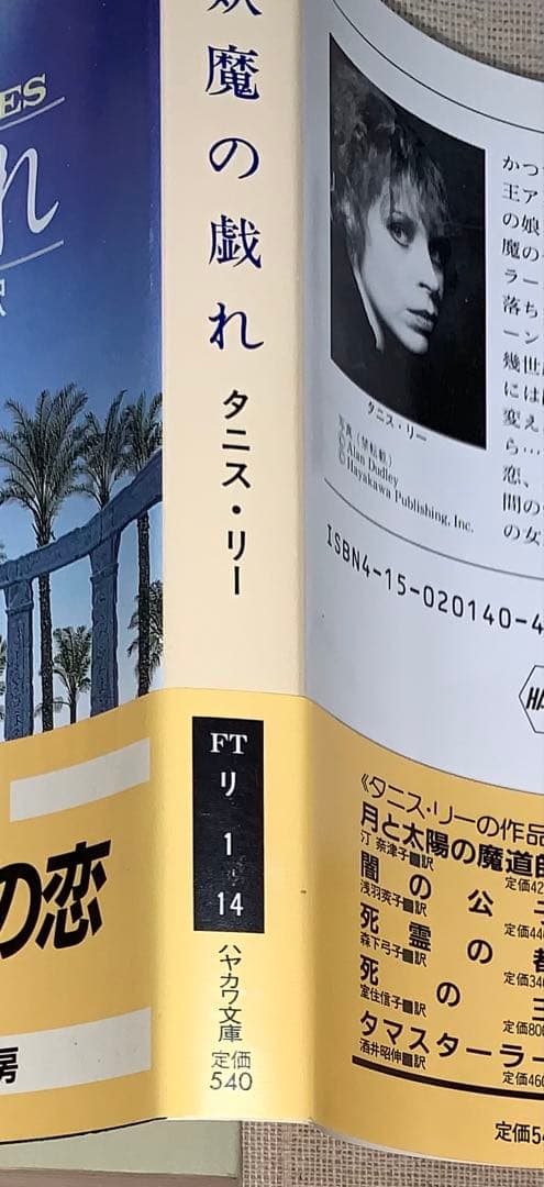 妖魔の戯れ タニス・リー 浅羽莢子 ハヤカワ文庫 初版 - メルカリ