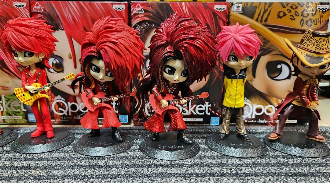 hide Qposket フィギュア 10体セット