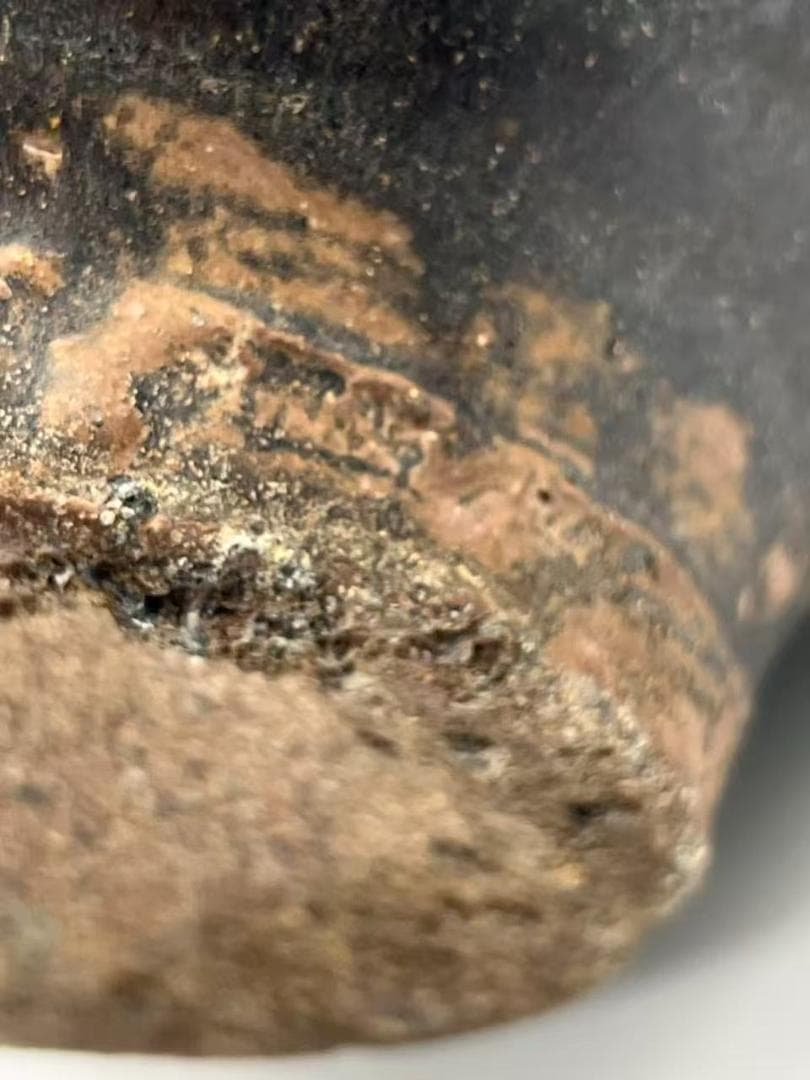 宋時代 贛州窯黑陶大壺 黑陶大瓶 李朝15世紀 高麗 黒陶大壺(B-52