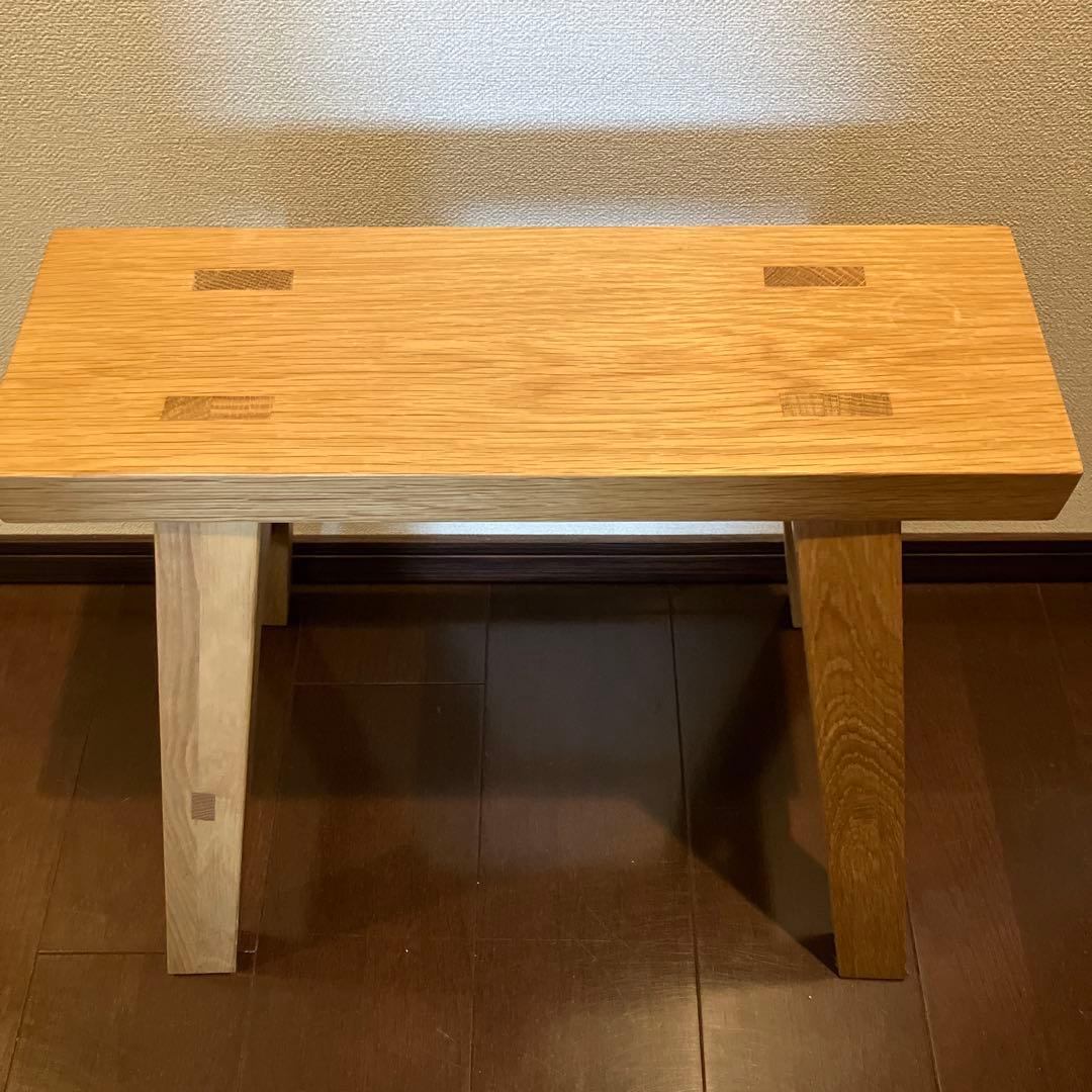 無印良品　スツール　ベンチ