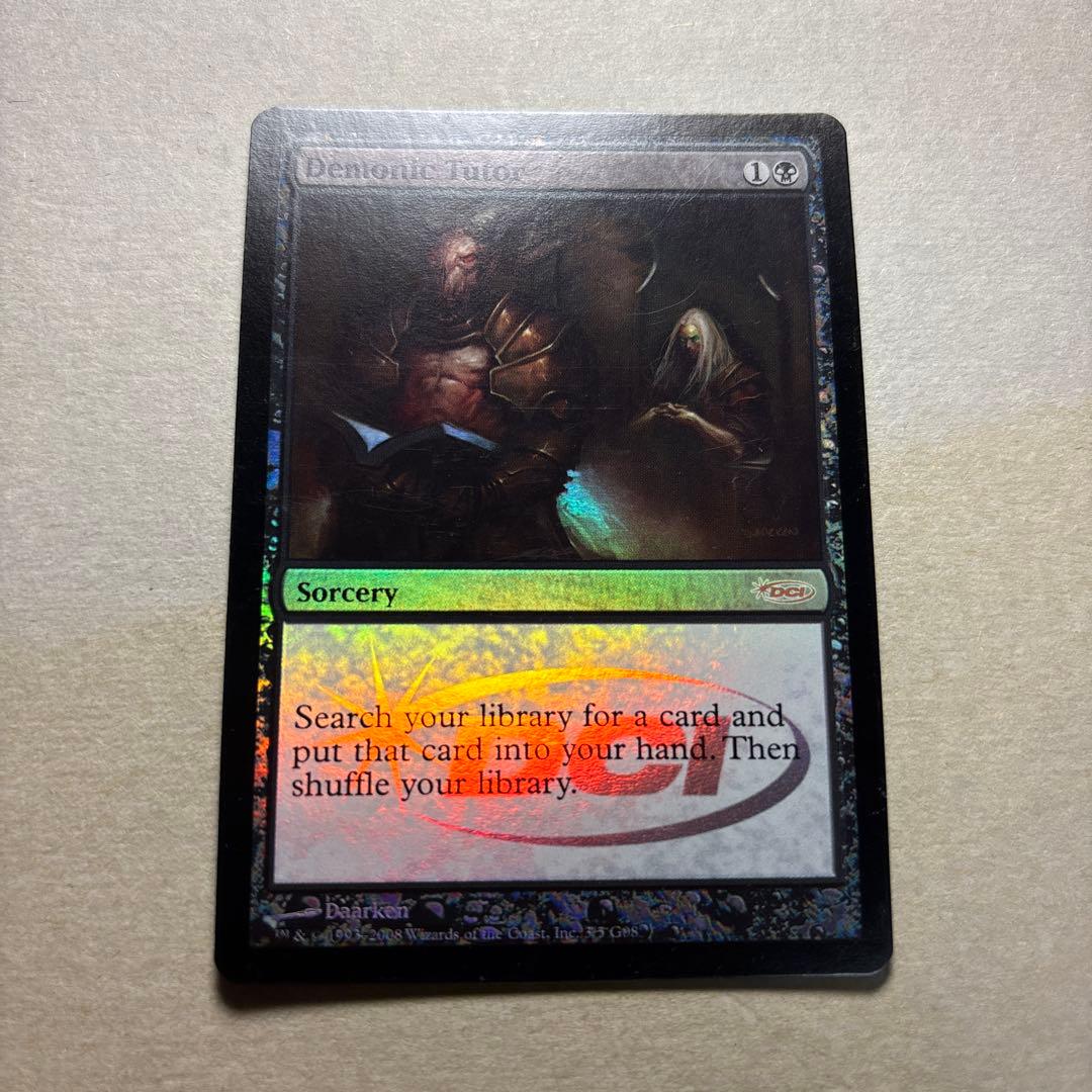 【美品！】悪魔の教示者　ジャッジ褒賞　foil 悪魔の教示者ジャッジ褒賞foil