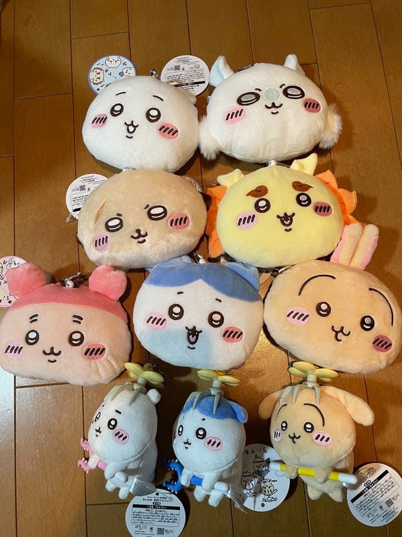 ちいかわ パスケースポーチ&討伐マスコット セット