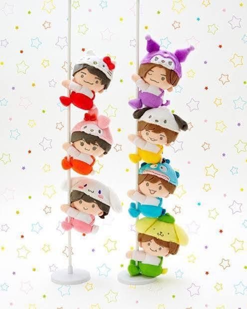 なにわ男子 特典 ちびぬい ローソン サンリオ クリップマスコット