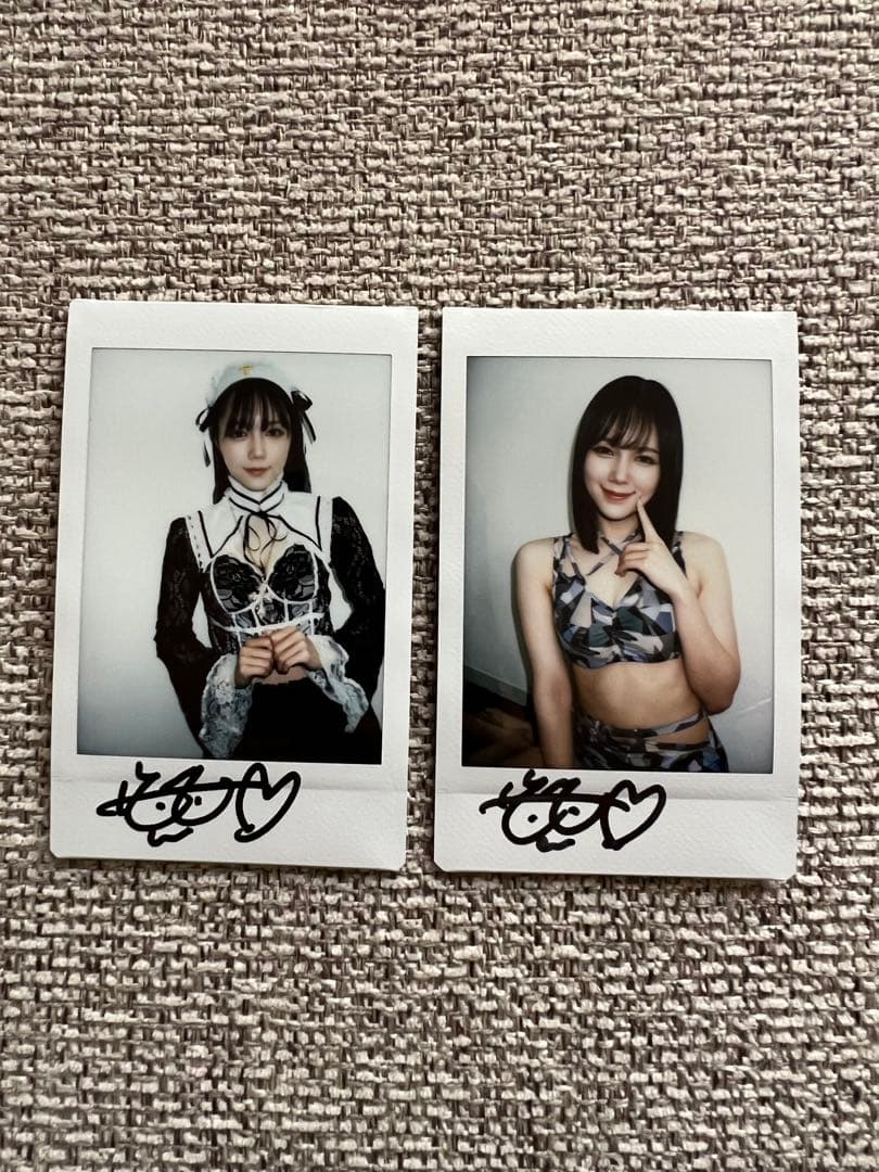 涼森れむ 写真セット 涼森れむ サイン入りチェキ写真2枚セット C99343751