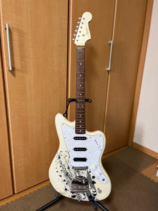 購入 SCANDAL MAMI JAZZMASTER PEARL WHITE SCANDAL MAMI シグネチャー