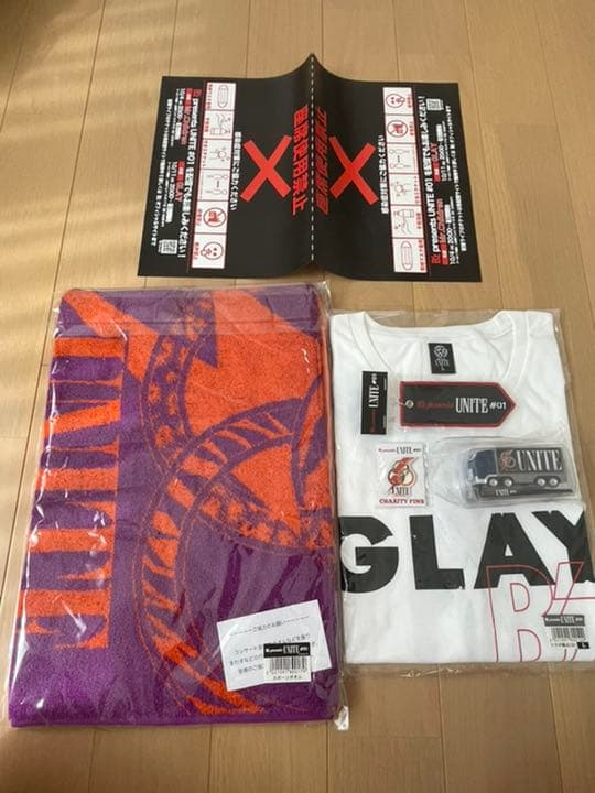 B'z UNITE グッズセット B'z LIVE UNITE#02 FYOP グッズセット B'z PARTY