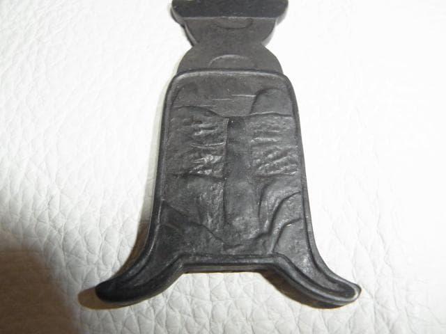 未使用 非売品 明治43年◇日光電気精銅所 銅製ペーパーナイフ 華厳