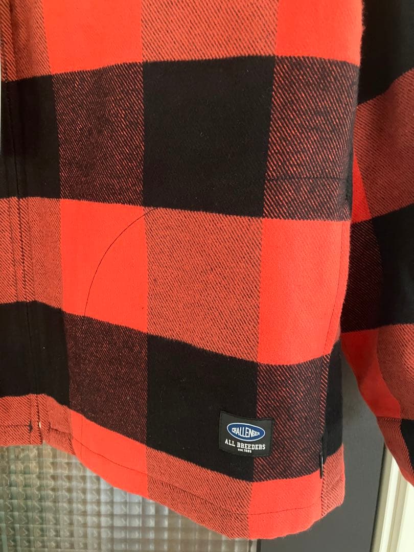 CHALLENGER チェック柄ジャケット Lサイズ