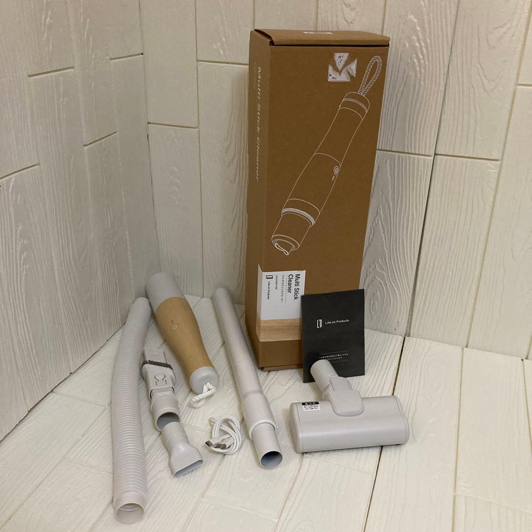 ☆ホワイト スティッククリーナー 本体 - メルカリ