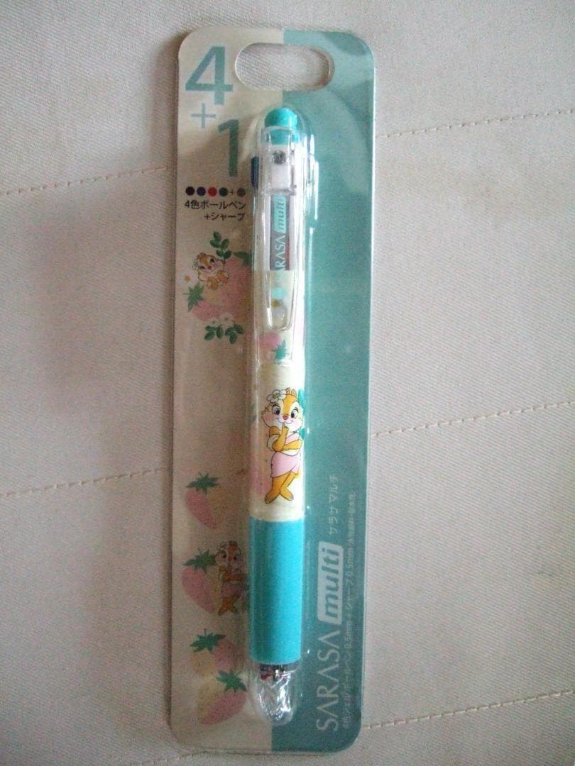 新品レア クラリス サラサマルチ4+1 ディズニーストア チップとデール