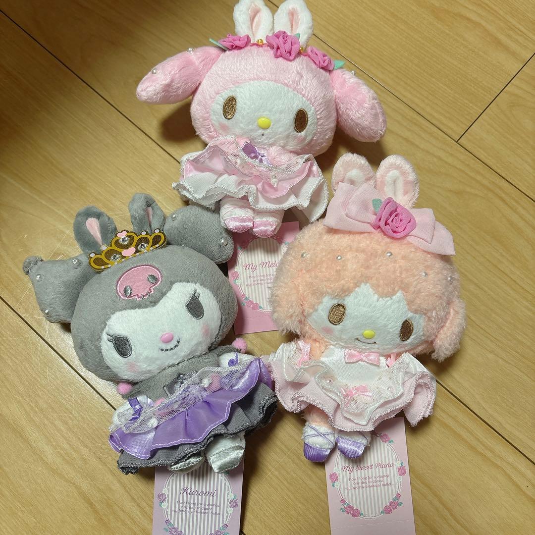 マイメロディ 憧れのバレリーナシリーズ バースデードール ぬいぐるみ