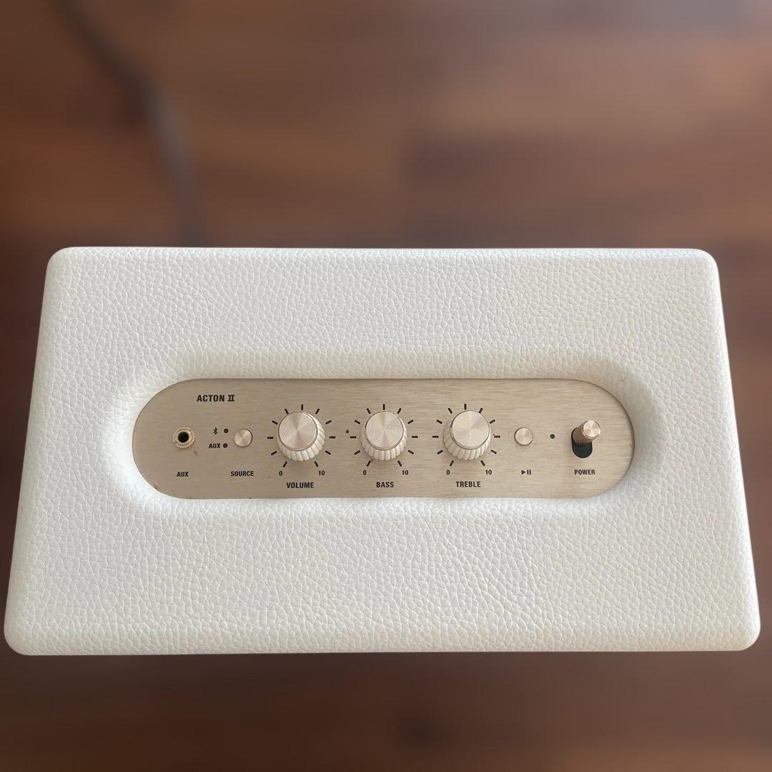 Marshall Acton II ワイヤレススピーカー ホワイト