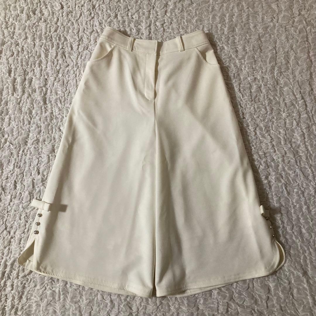 M'S GRACY ガウチョパンツ38 M'S GRACY】エムズグレイシー 38 ドット柄 セット トップス パンツ