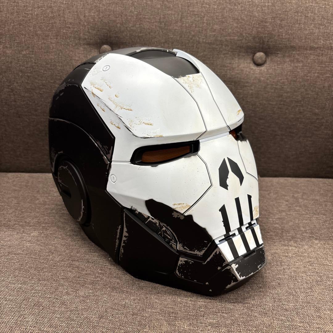 ウォーマシン X パニッシャー ヘルメット ダメージ加工 等身大 1/1