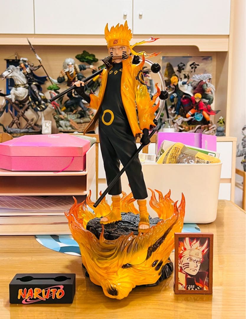 NARUTO ナルトガレージキット うずまきナルト 六道仙人 レジン