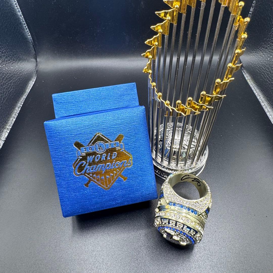 非売品】大谷翔平 チャンピオンリング&ワールドチャンピオンミニ