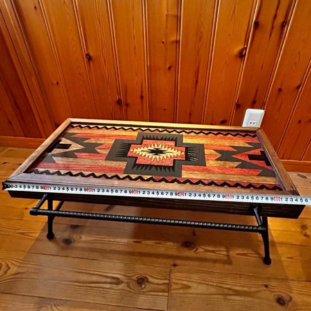 No.10 ソロテーブル ハンガー付 ディスプレイ棚 オルテガテーブル