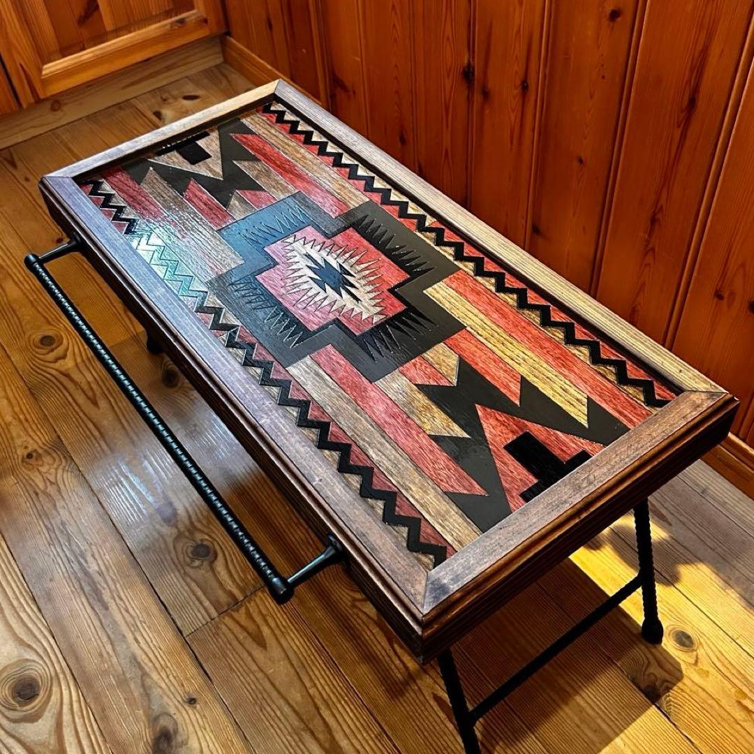 No.10 ソロテーブル ハンガー付 ディスプレイ棚 オルテガテーブル