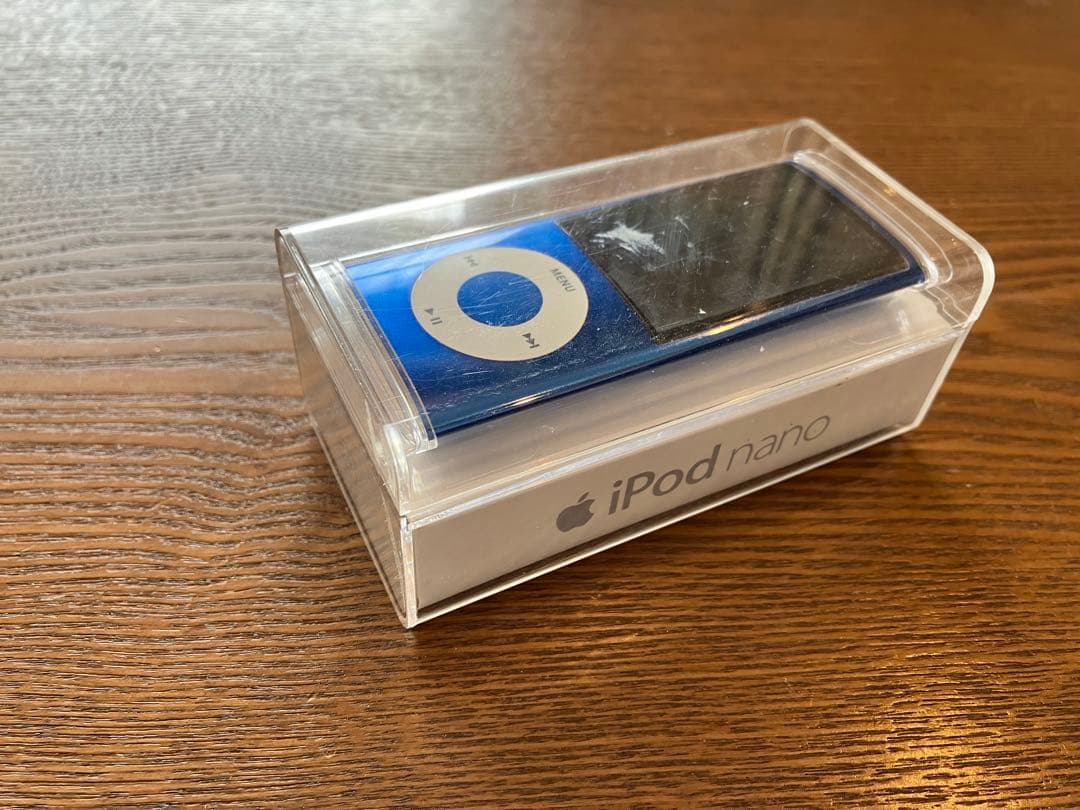 値下げ交渉可 お宝 Apple iPod nano 青 第五世代 付属品込み 第五