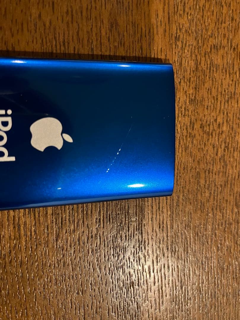 値下げ交渉可 お宝 Apple iPod nano 青 第五世代 付属品込み 第五