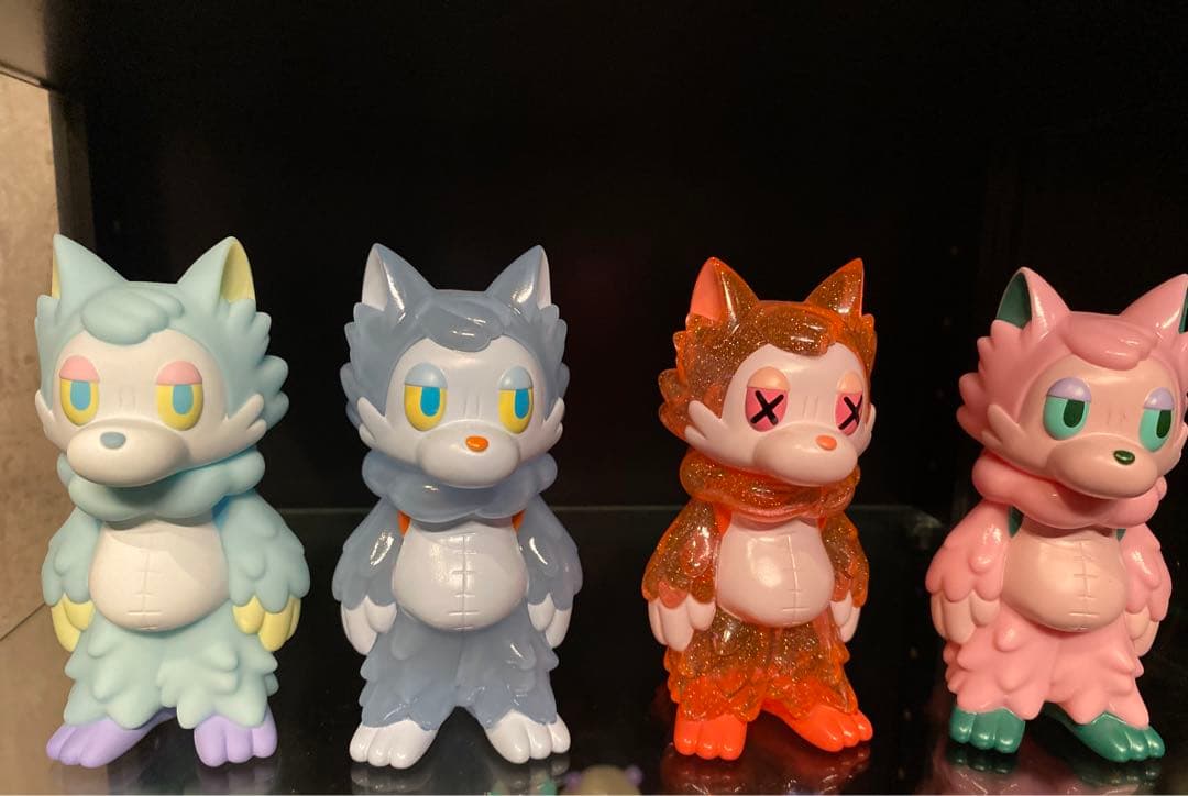 おおかみくん あらいきりこ ソフビ 9種セット