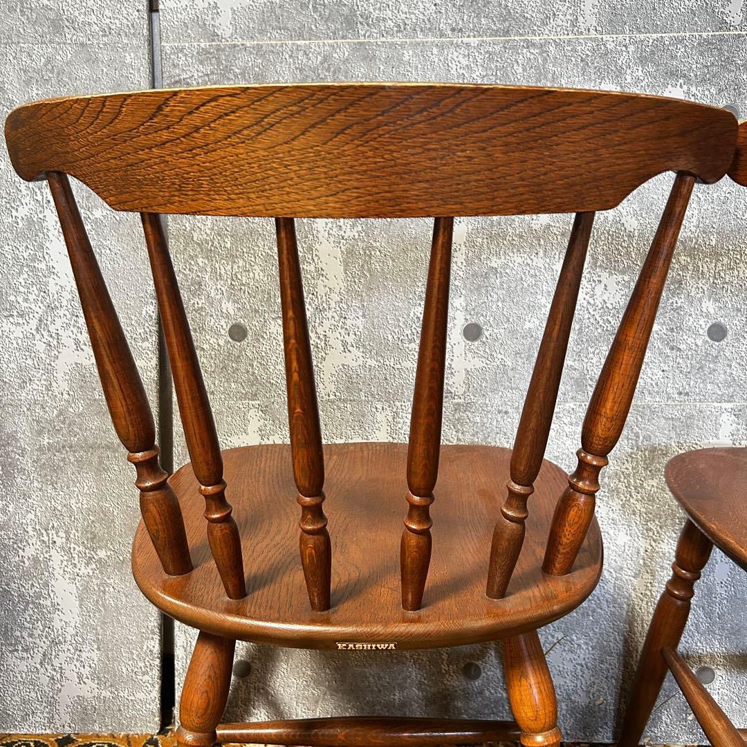 なゆ꧁柏木工 KASHIWA꧂ダイニングテーブル&チェア2脚セット