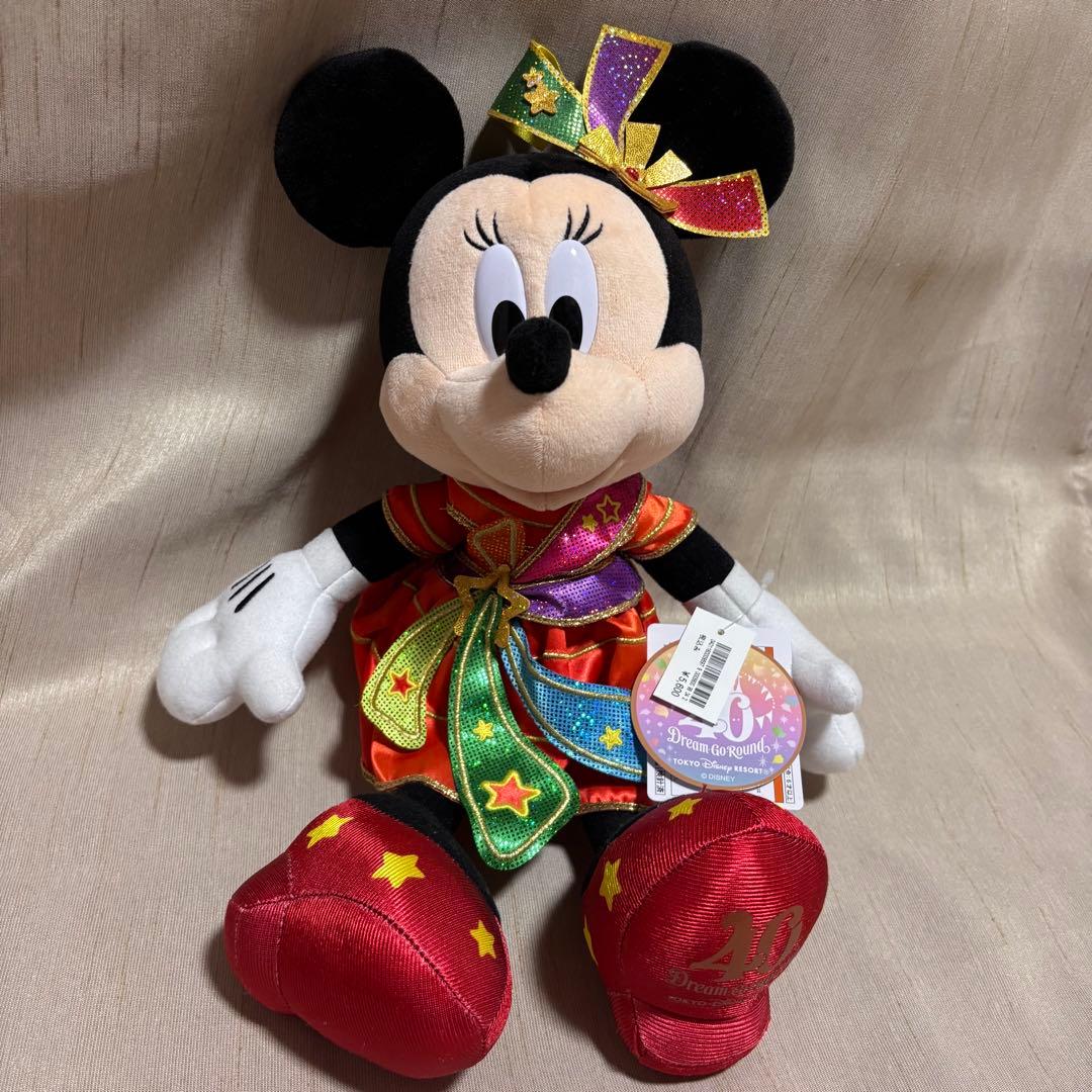 ディズニーリゾート 40周年 ミッキー　ミニー　ぬいぐるみ