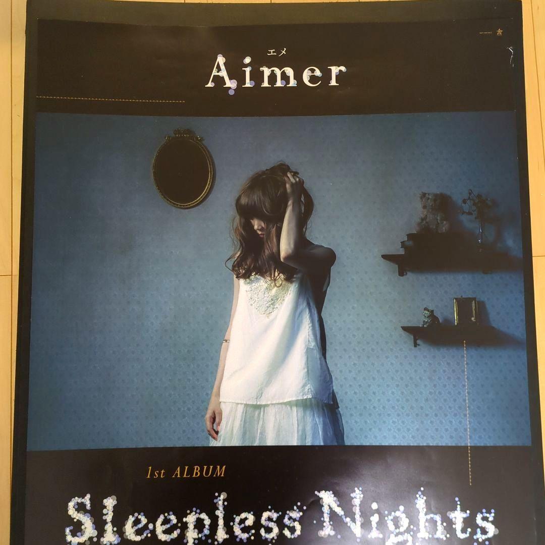 Aimerポスター Sleepless Nights 超希少レア Aimer『Sleepless Nights