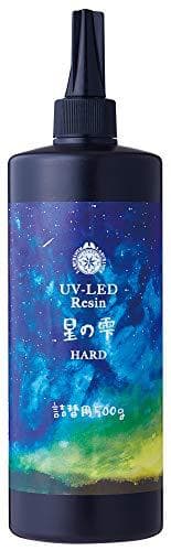 パジコ星の雫UV/LED硬化レジン液　500g×6本　透明／ハード　全国送料無料