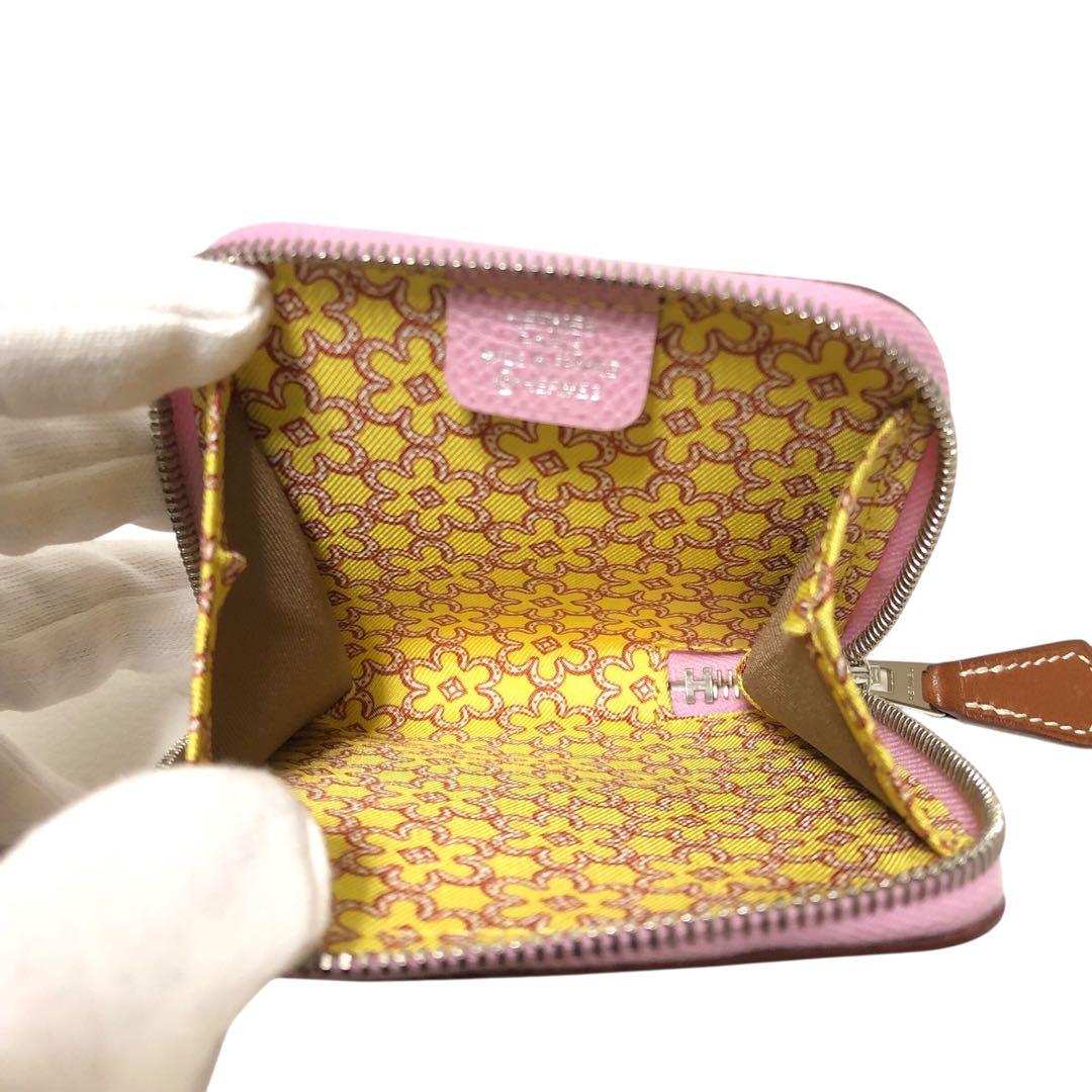 【極美品】HERMES エルメス　アザップ　シルクイン　ケース　B刻印