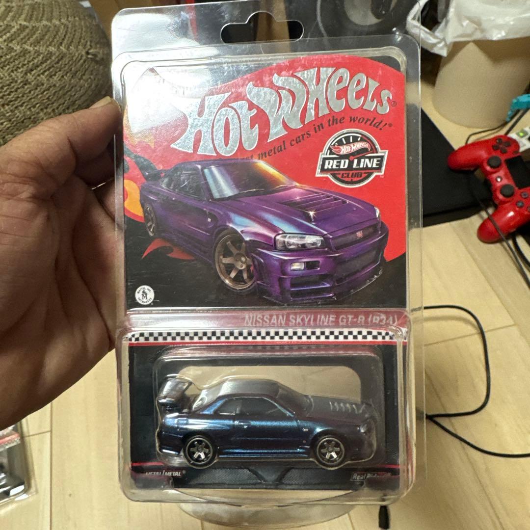 ホットウィール RLC 限定 日産スカイライン R34 トスプラ