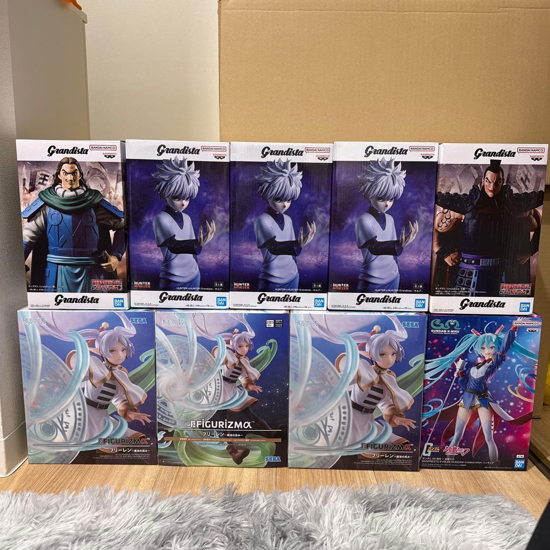 最新プライズフィギュア まとめ売り 9個 - メルカリ