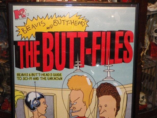 90'S☆ビーバス&バットヘッド☆ポスター☆15☆宇宙人☆ビンテージ☆UFO