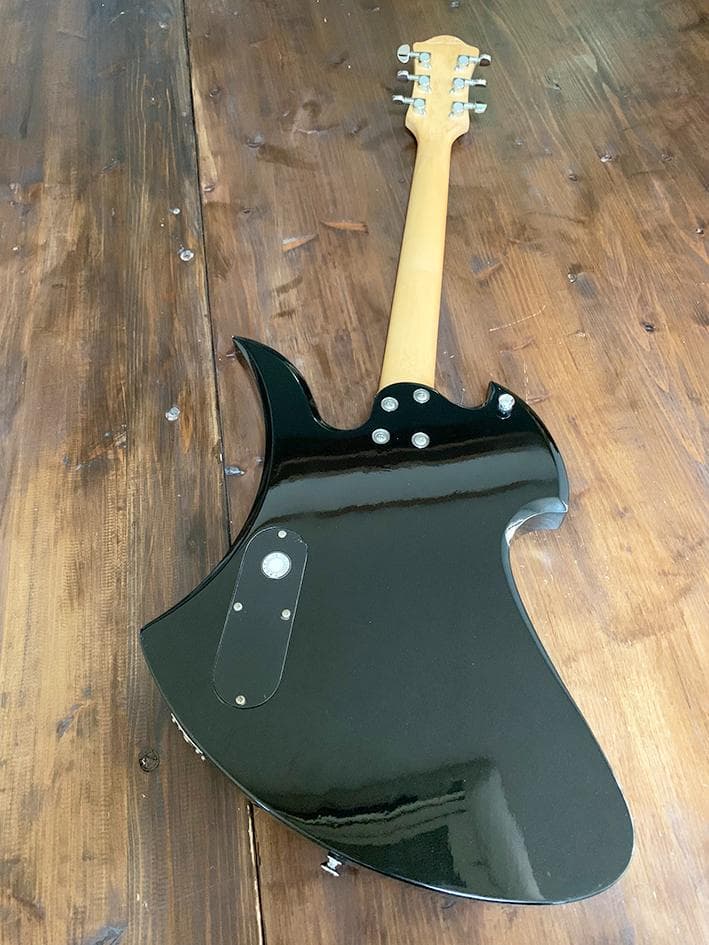 モッキンバード エレキギター MG hide ブラック FERNANDES MG-70X